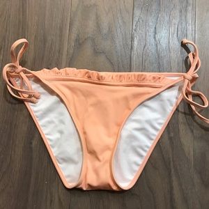 Victoria secret peach bikini bottoms